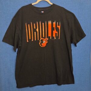 Baltimore Orioles‎ MLB Genuine Merchandise Black Graphic T-Shirt Mens 2XL